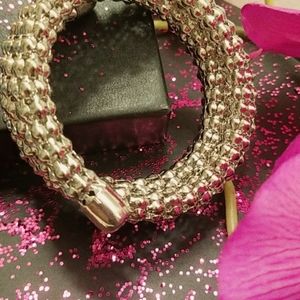 Silver Snake Bracelet